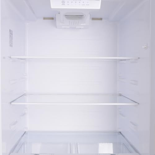20.5 Cu Ft Refrigerator Freezer – 33" Wide, Glass Shelves, ENERGY STAR Certified, White
