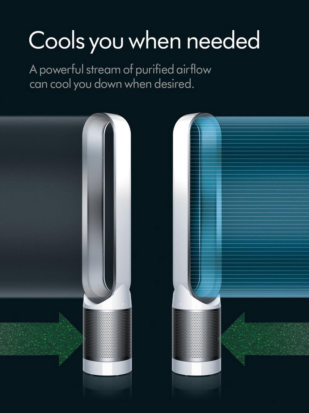 Dyson TP00 Pure Cool Tower Air Purifier - White