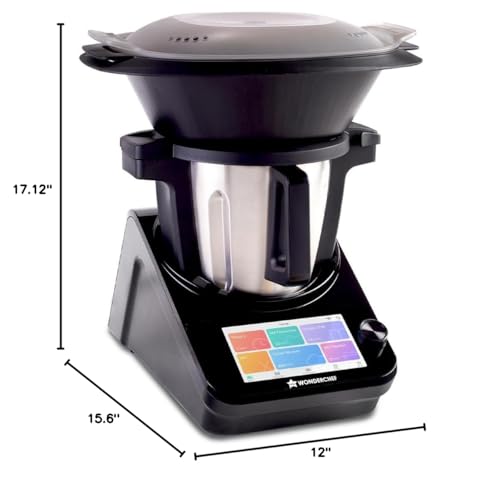 All-in-One Kitchen Robot – Automatic Chopping, Sautéing, Kneading, Cooking, App-Controlled, Includes Recipes