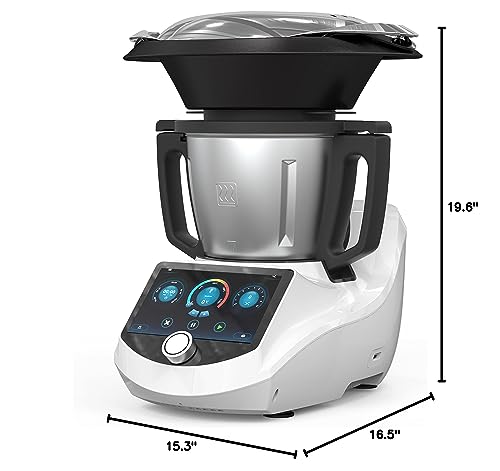 Smart Food Processor Cooking Machine – 3.5L Capacity, Built-In Scale, 7" Touch Screen, Multifunctional Kitchen Appliance