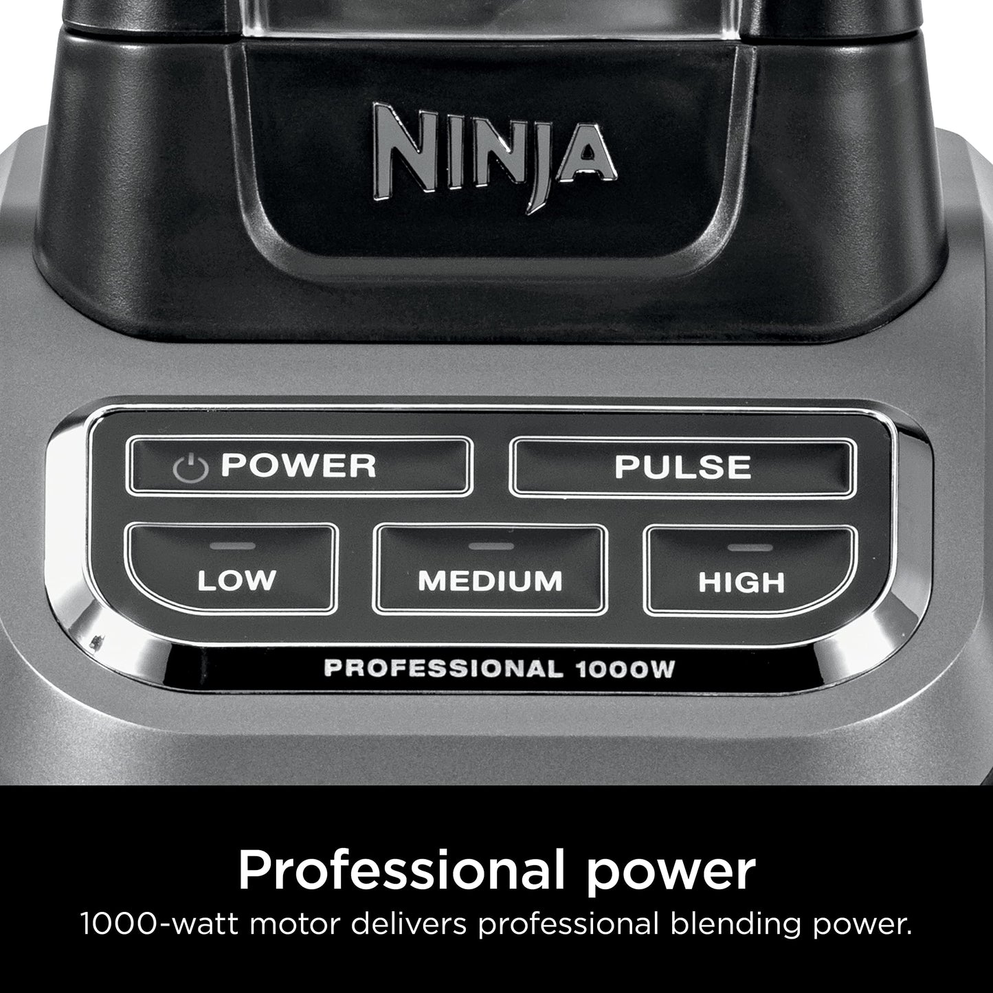 Professional Countertop Blender – 1000W Power, Total Crushing Technology, 72oz Pitcher for Smoothies & Frozen Drinks