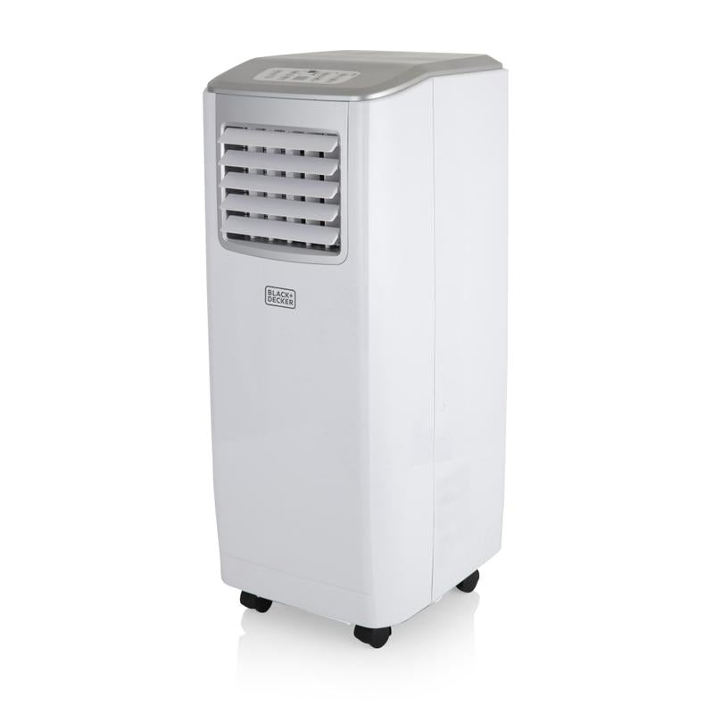 Black & Decker BXAC40006GB 9000 BTU Portable 3-in-1 Air Conditioner, Dehumidifier, Cooling Fan - White