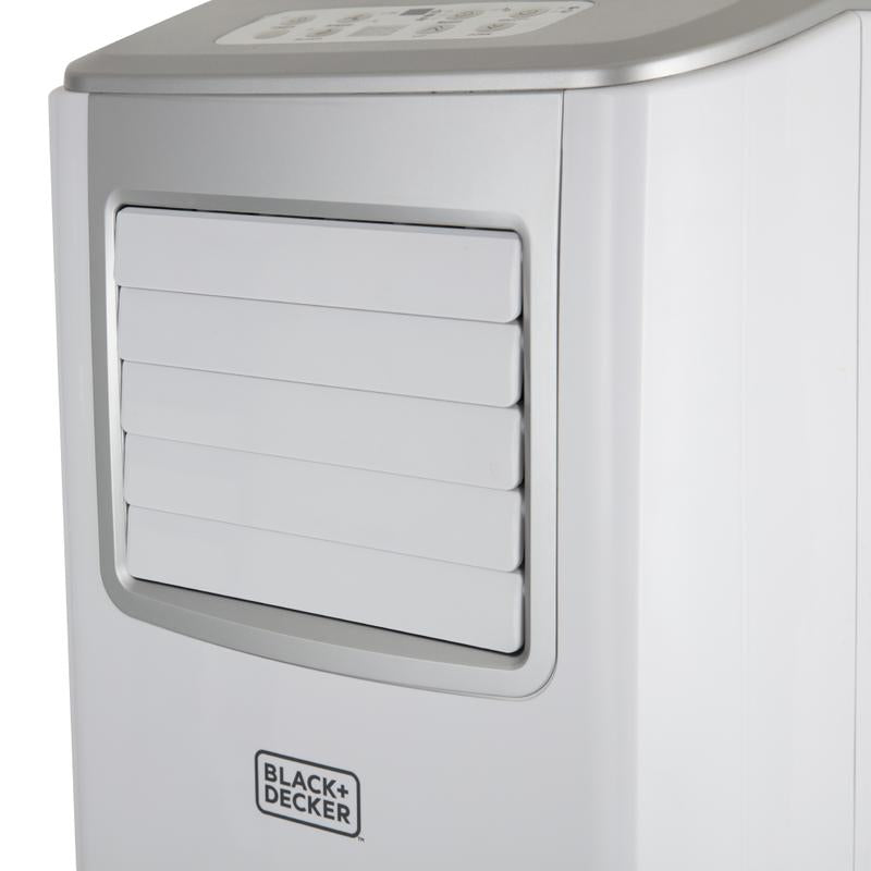 Black & Decker BXAC40006GB 9000 BTU Portable 3-in-1 Air Conditioner, Dehumidifier, Cooling Fan - White