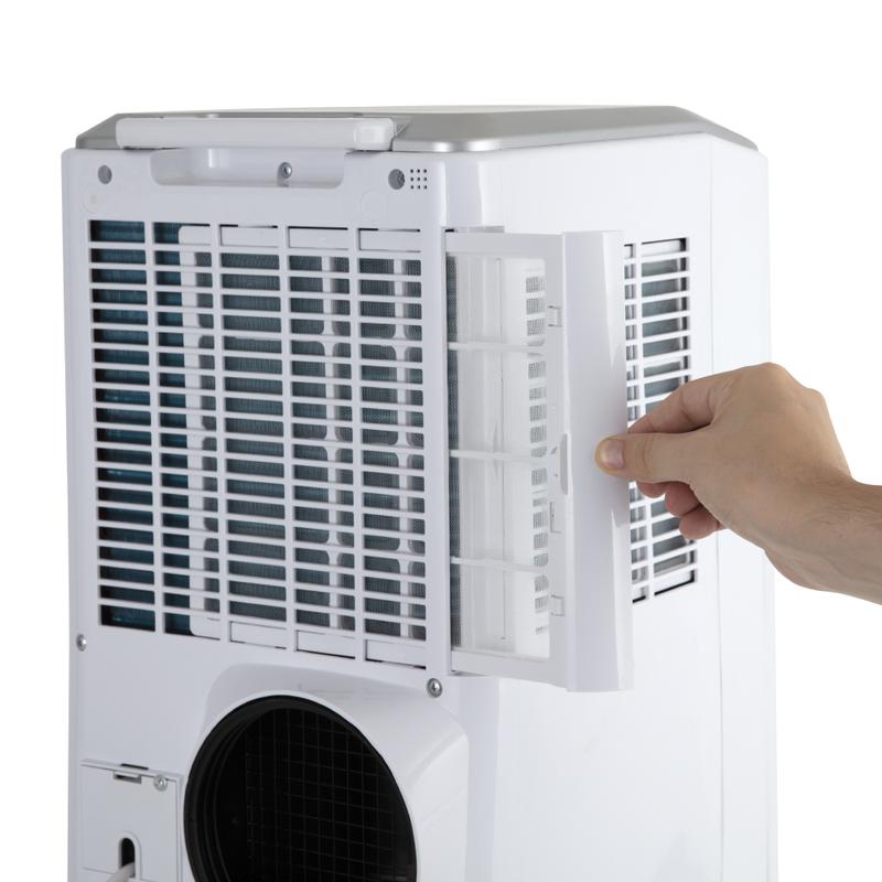 Black & Decker BXAC40006GB 9000 BTU Portable 3-in-1 Air Conditioner, Dehumidifier, Cooling Fan - White