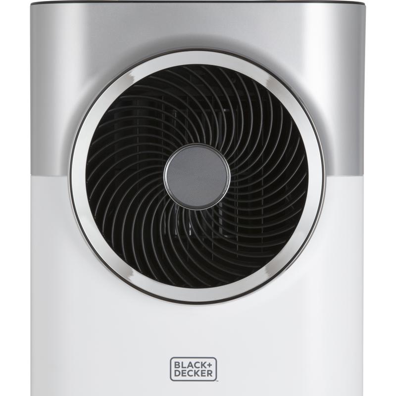 Black & Decker BXAC40008GB 12000 BTU Portable 3-in-1 Air Conditioner, Dehumidifier & Cooling Fan, White