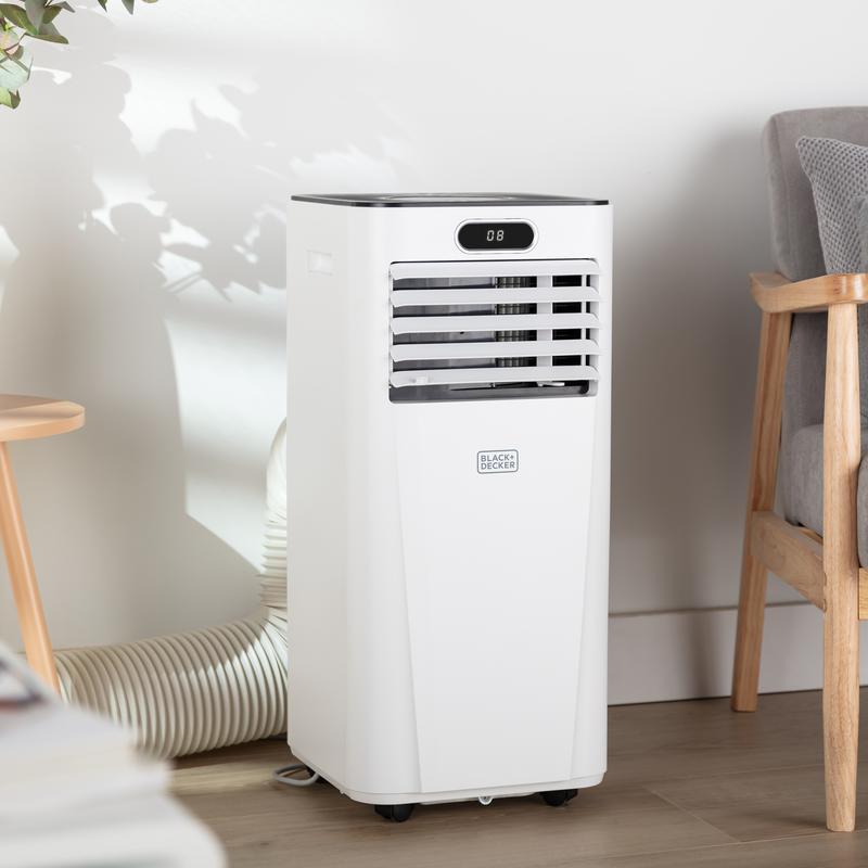 Black & Decker BXAC40023GB 5000 BTU 3 in 1 Smart Wi-Fi Air Conditioner, Dehumidifier & Cooling Fan