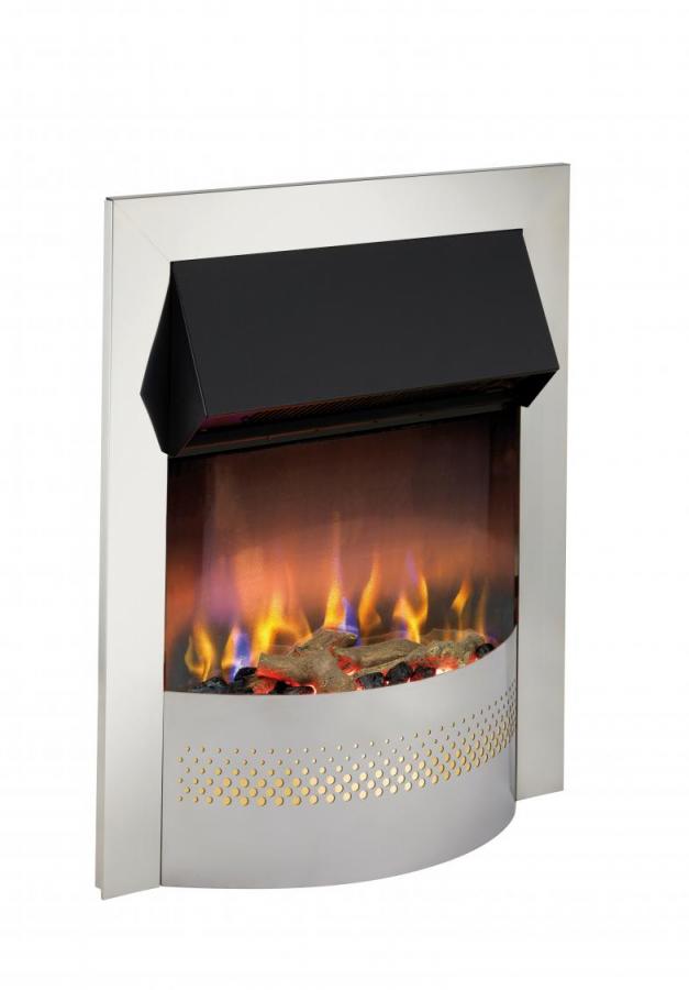 Dimplex POR20CH Portree Optiflame 3D 2000W Electric Fire in Chrome - BLACK FRIDAY DEAL