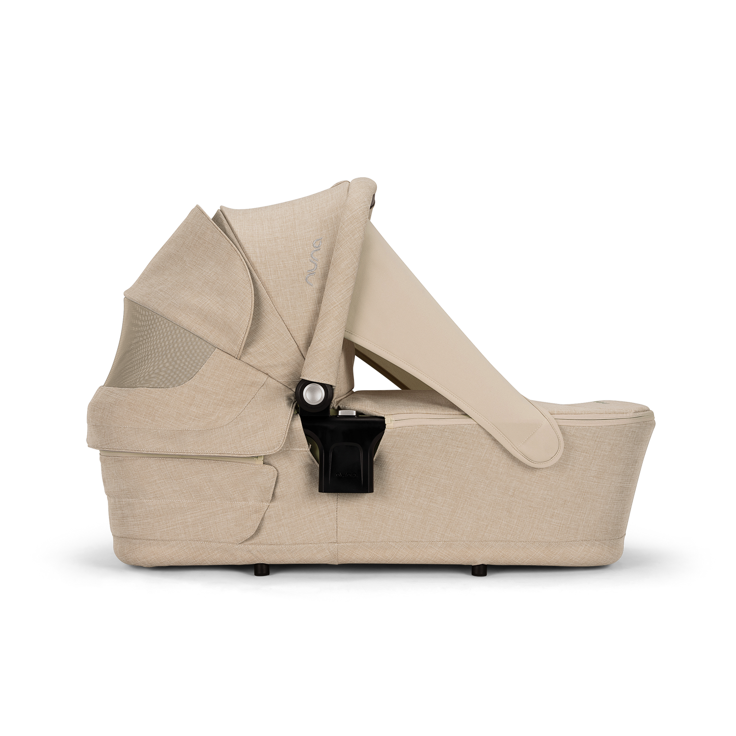 Nuna TRIV next Stroller and Lytl Carrycot - Biscotti