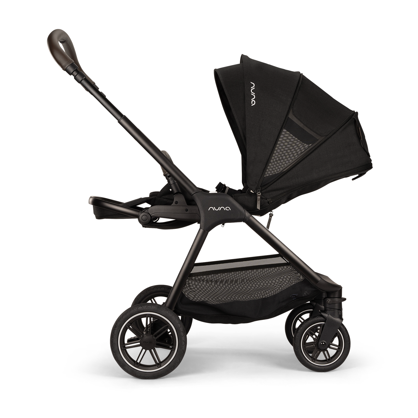 Nuna TRIV next Stroller and Lytl Carrycot - Caviar