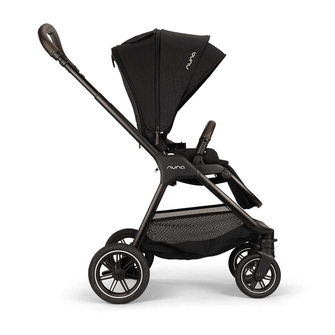 Nuna TRIV next Stroller and Lytl Carrycot - Caviar