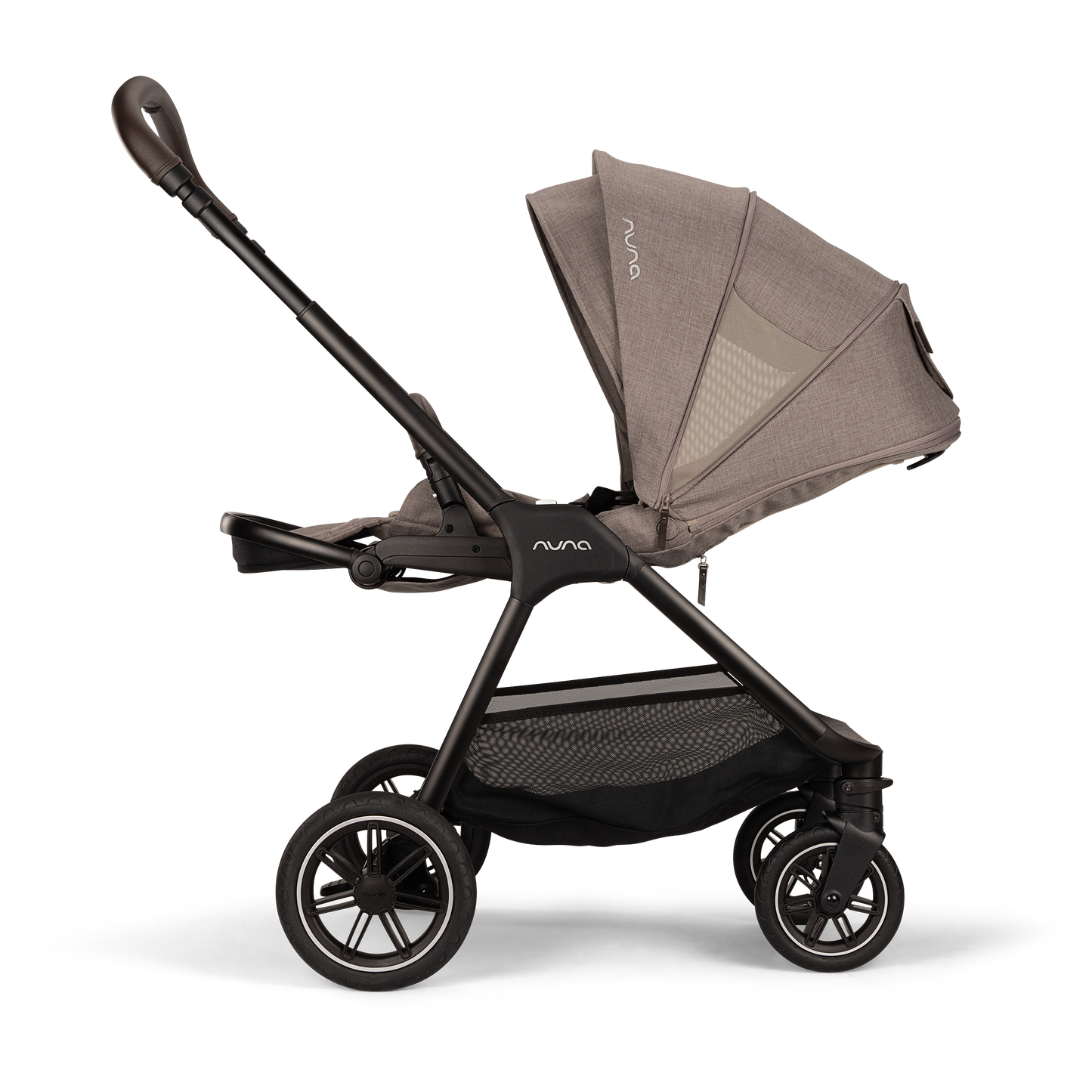 Nuna TRIV next Stroller and Lytl Carrycot - Cedar
