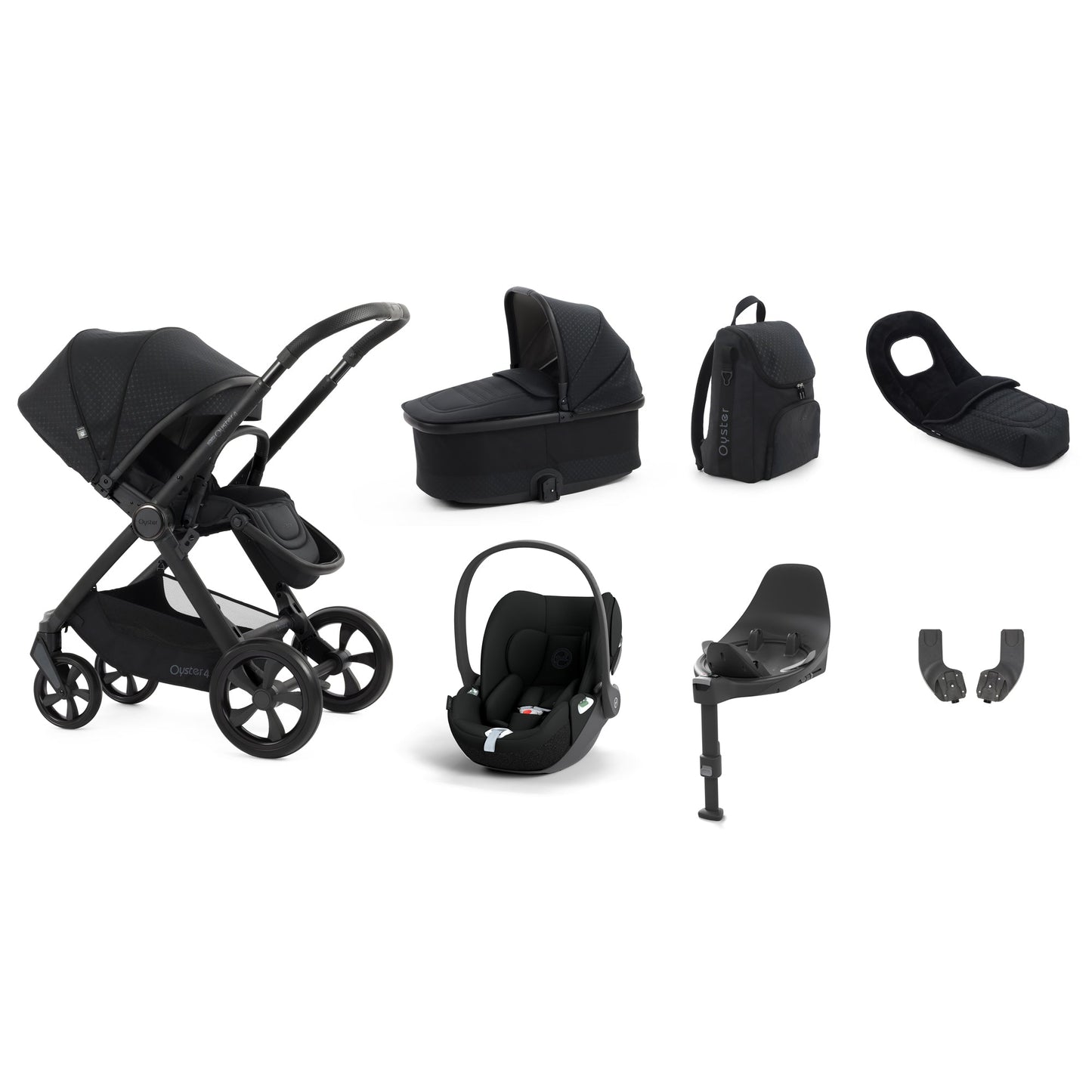Babystyle Oyster 4 Luxury Cloud T Bundle - Raven
