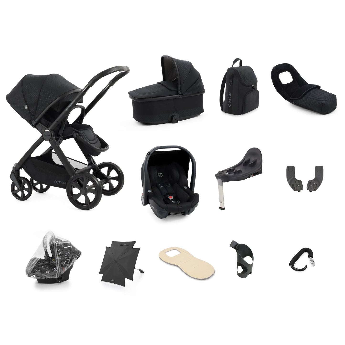 Babystyle Oyster 4 Ultimate Bundle - Raven