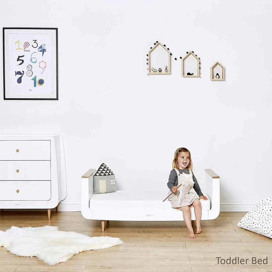 SnuzKot Skandi Cot Bed - Natural