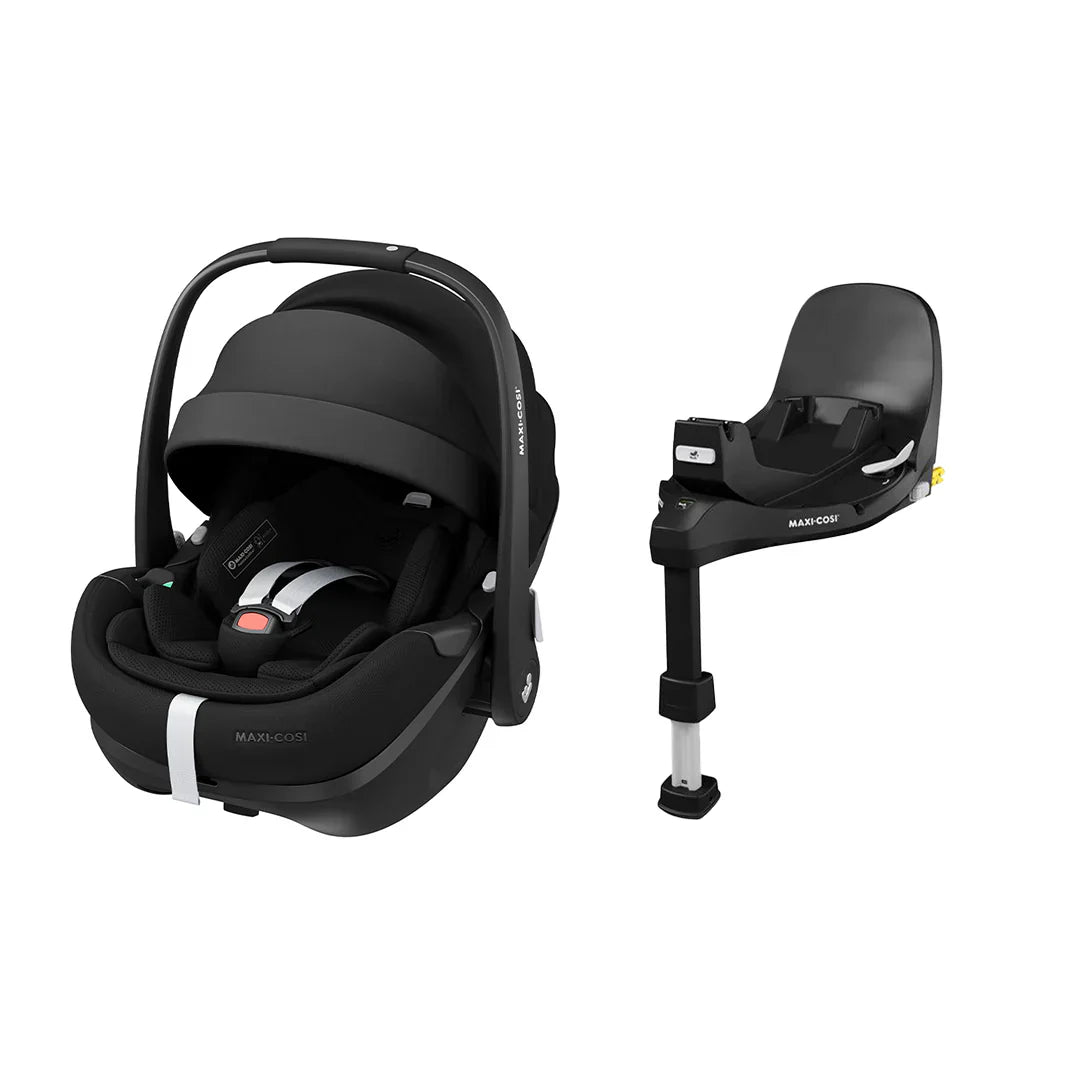 Maxi-Cosi Pebble 360 Pro 2 Car Seat + Familyfix 360 Pro Isofix Base - Twillic Black