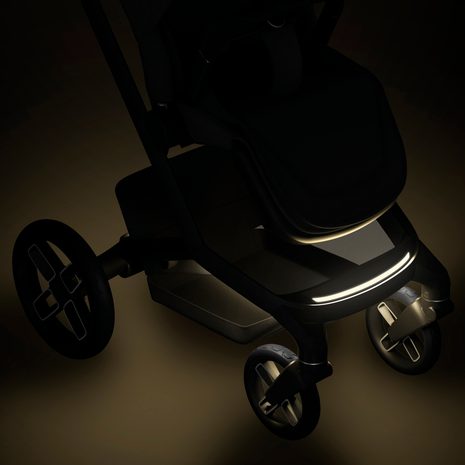 Maxi-Cosi FAME Pushchair & Carrycot - Twillic Black