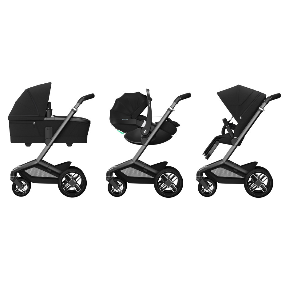 Maxi-Cosi FAME Pushchair & Carrycot - Twillic Black