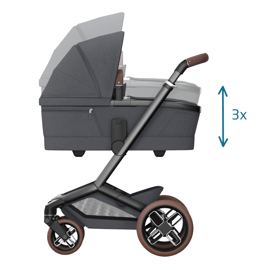 Maxi-Cosi FAME Pushchair & Carrycot- Twillic Graphite