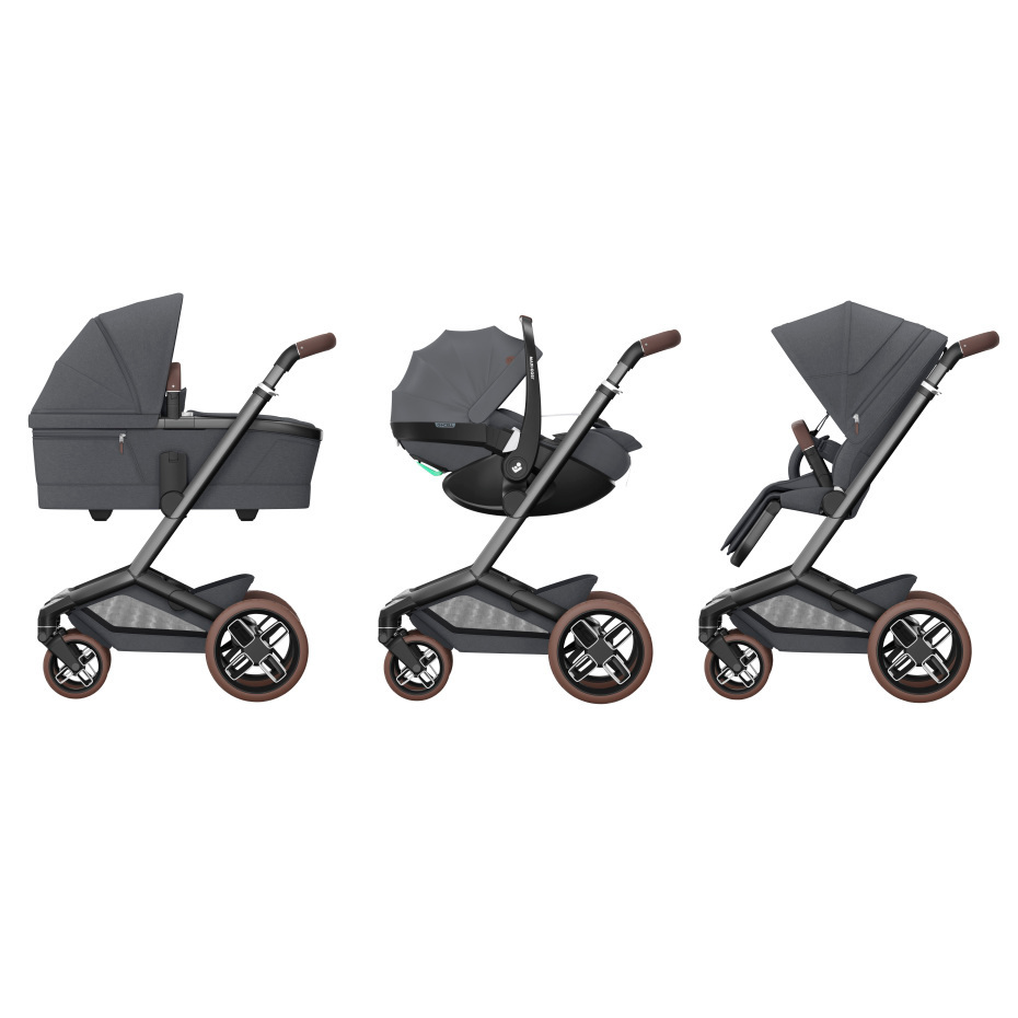 Maxi-Cosi FAME Pushchair & Carrycot- Twillic Graphite