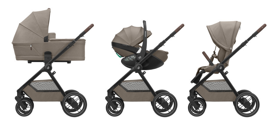 Maxi-Cosi Oxford Pushchair 7 Piece Essential Bundle - Twillic Truffle