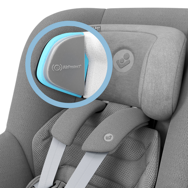 Maxi-Cosi Pearl 360 Pro Car Seat - Authentic Grey