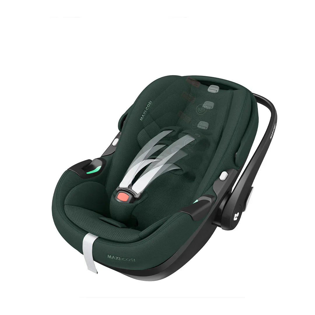 Maxi-Cosi Pebble 360 Pro 2 Car Seat + Familyfix 360 Pro Isofix Base - Twillic Green