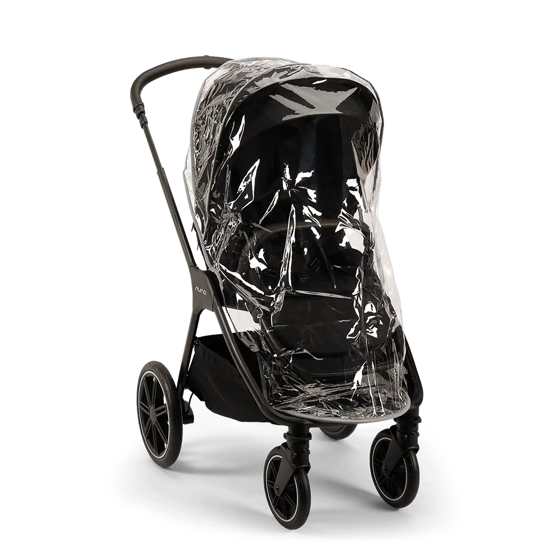 Nuna TRIV lx Stroller with Carrycot, Footmuff & Gloves - Caviar