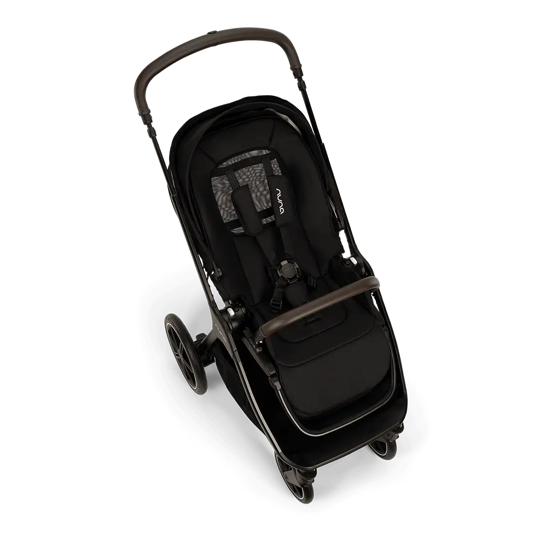 Nuna TRIV lx Stroller with Carrycot, Footmuff & Gloves - Caviar