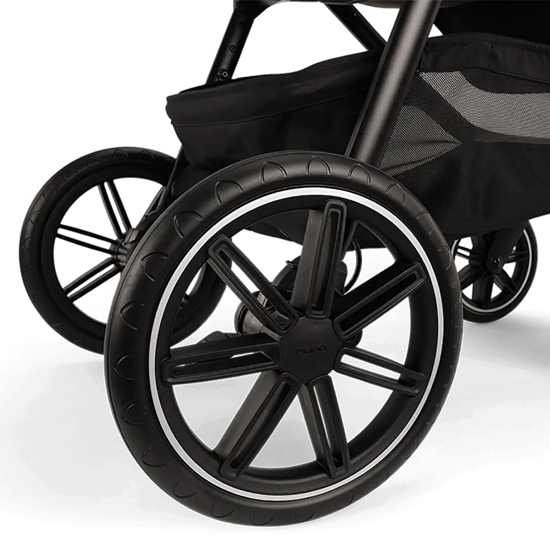 Nuna TRIV lx Stroller with Carrycot, Footmuff & Gloves - Caviar