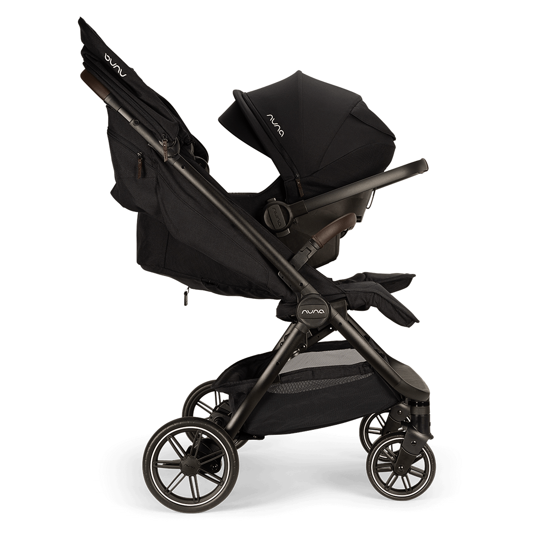 Nuna TRVL dubl Pushchair - Caviar