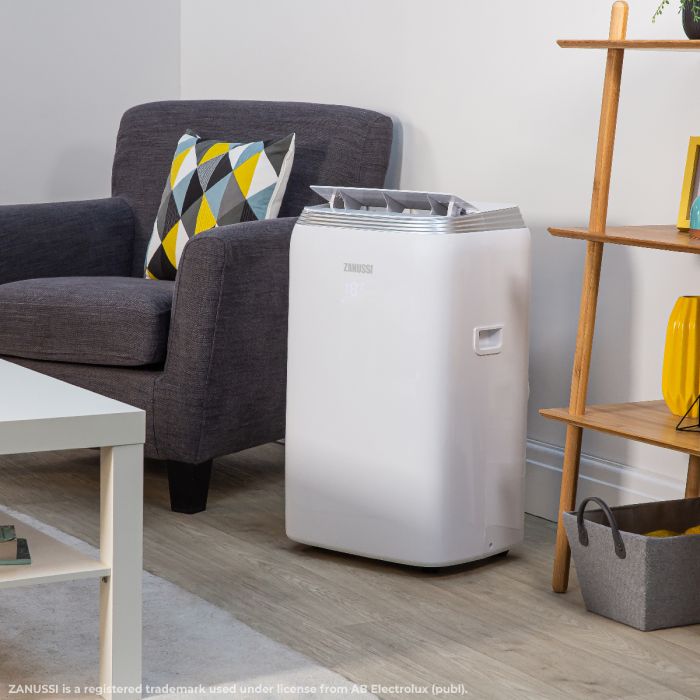 Zanussi ZPAC9002 9000 BTU 2 in 1 Portable Air Conditioner & Dehumidifier
