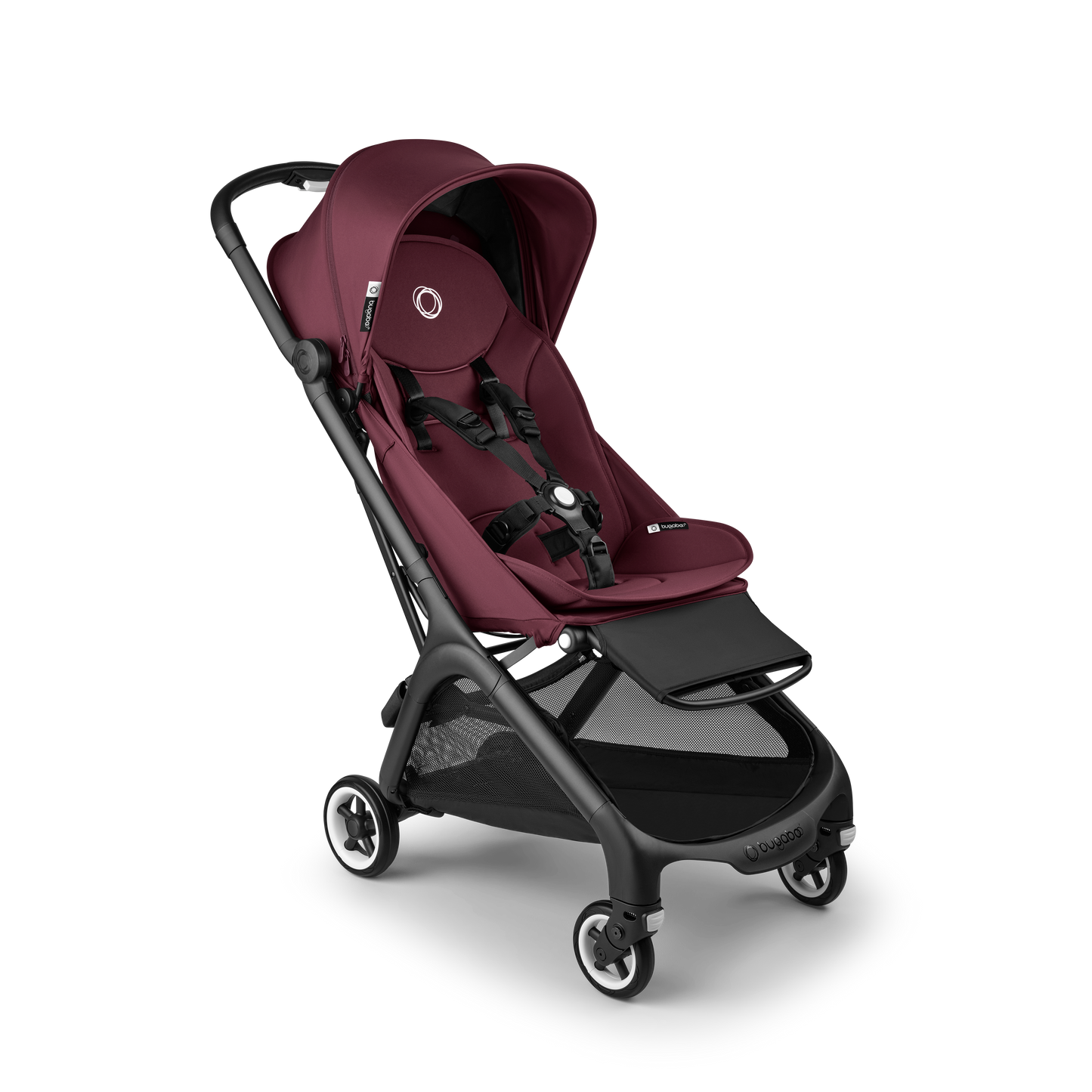 Bugaboo Butterfly Pushchair - Black/Dark Cherry