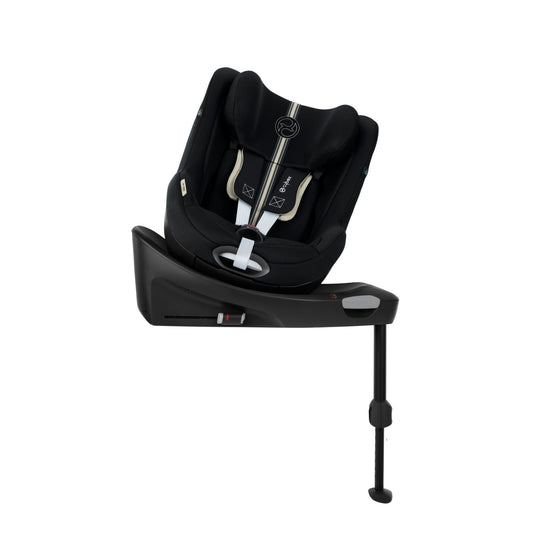 CYBEX Sirona Gi i-Size PLUS 360° Rotating ISOFIX Toddler Car Seat - Moon Black
