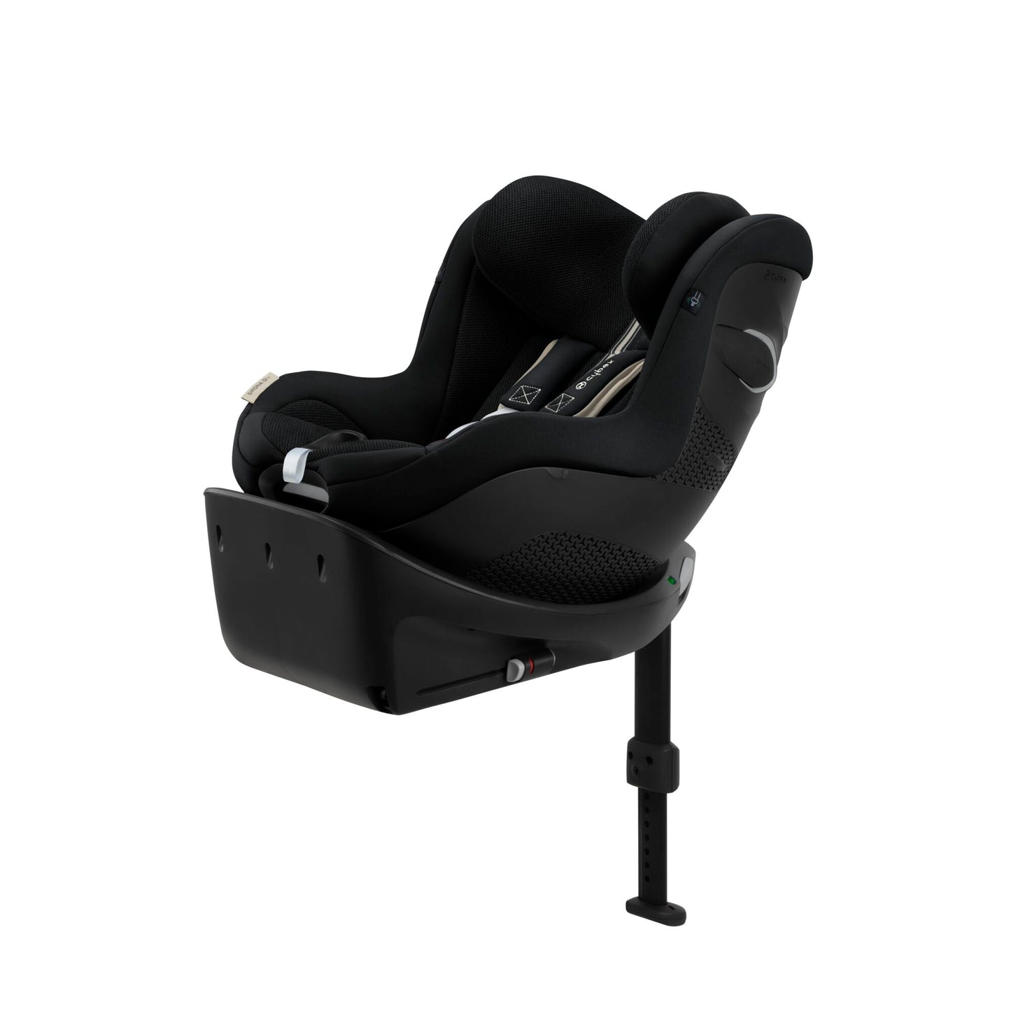 CYBEX Sirona Gi i-Size PLUS 360° Rotating ISOFIX Toddler Car Seat - Moon Black