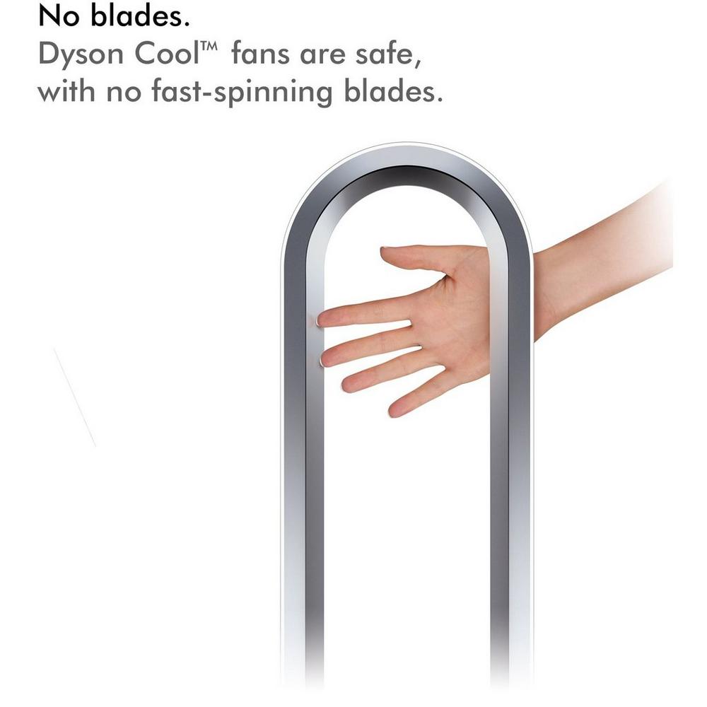 Dyson AM07 Cooling Fan in White/Silver