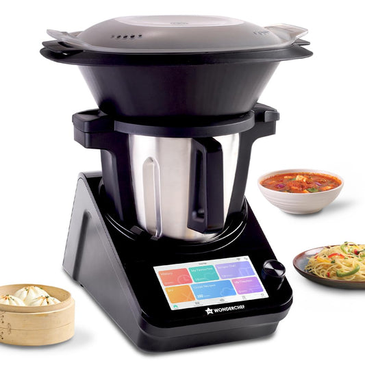 All-in-One Kitchen Robot – Automatic Chopping, Sautéing, Kneading, Cooking, App-Controlled, Includes Recipes