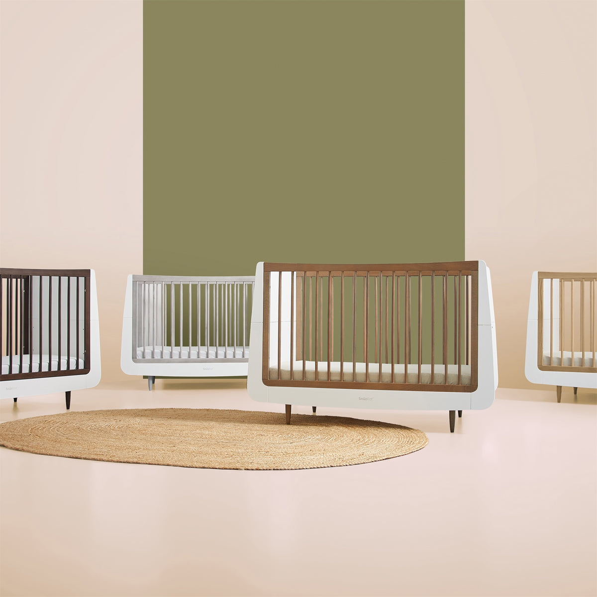 SnuzKot Skandi Cot Bed  - The Natural Edit - Oak