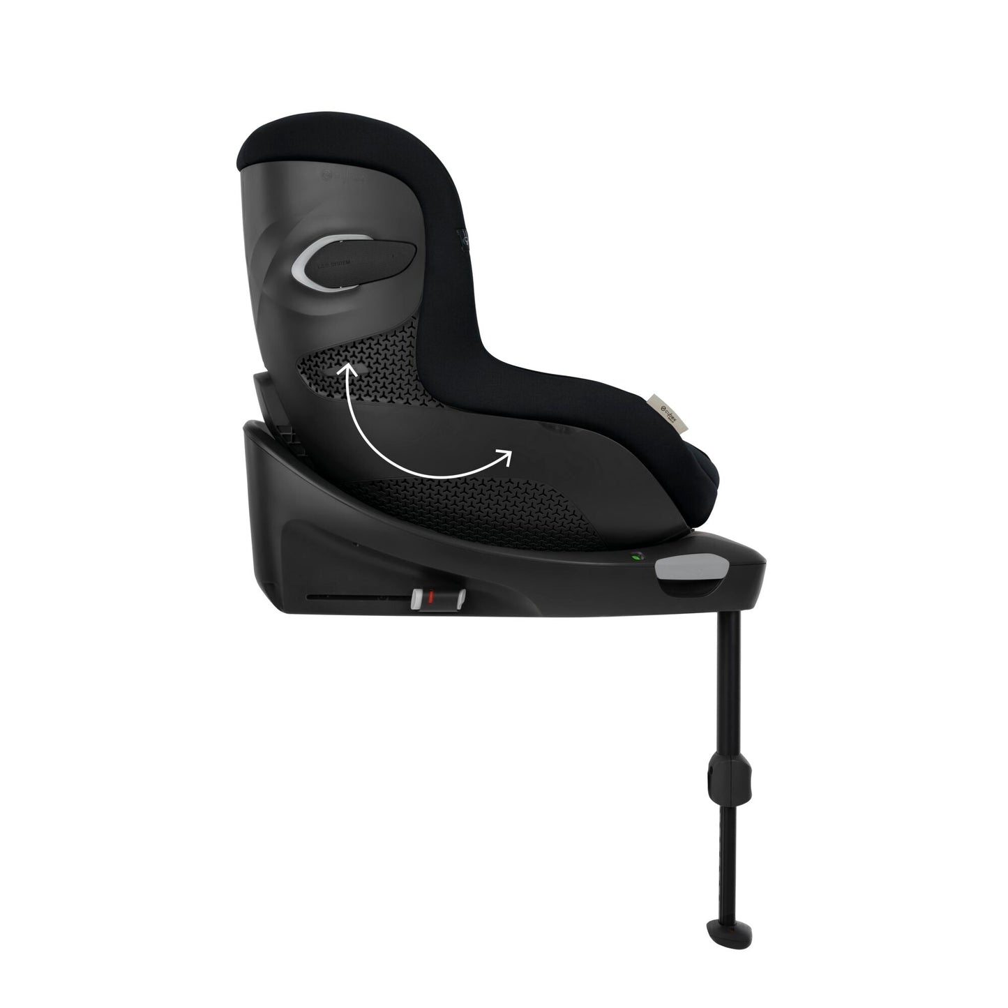 CYBEX Sirona Gi i-Size PLUS 360° Rotating ISOFIX Toddler Car Seat - Moon Black