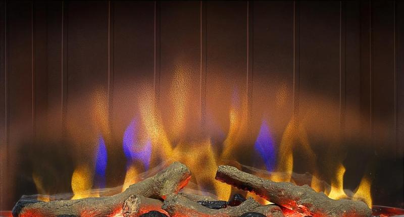 Dimplex POR20CH Portree Optiflame 3D 2000W Electric Fire in Chrome - BLACK FRIDAY DEAL