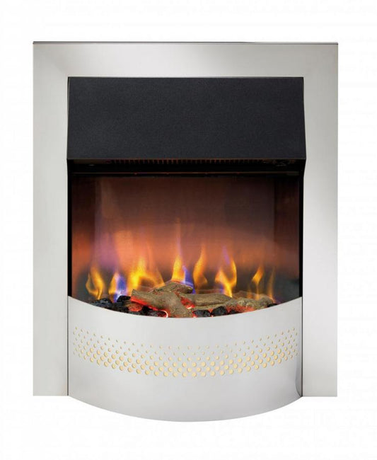 Dimplex POR20CH Portree Optiflame 3D 2000W Electric Fire in Chrome - BLACK FRIDAY DEAL