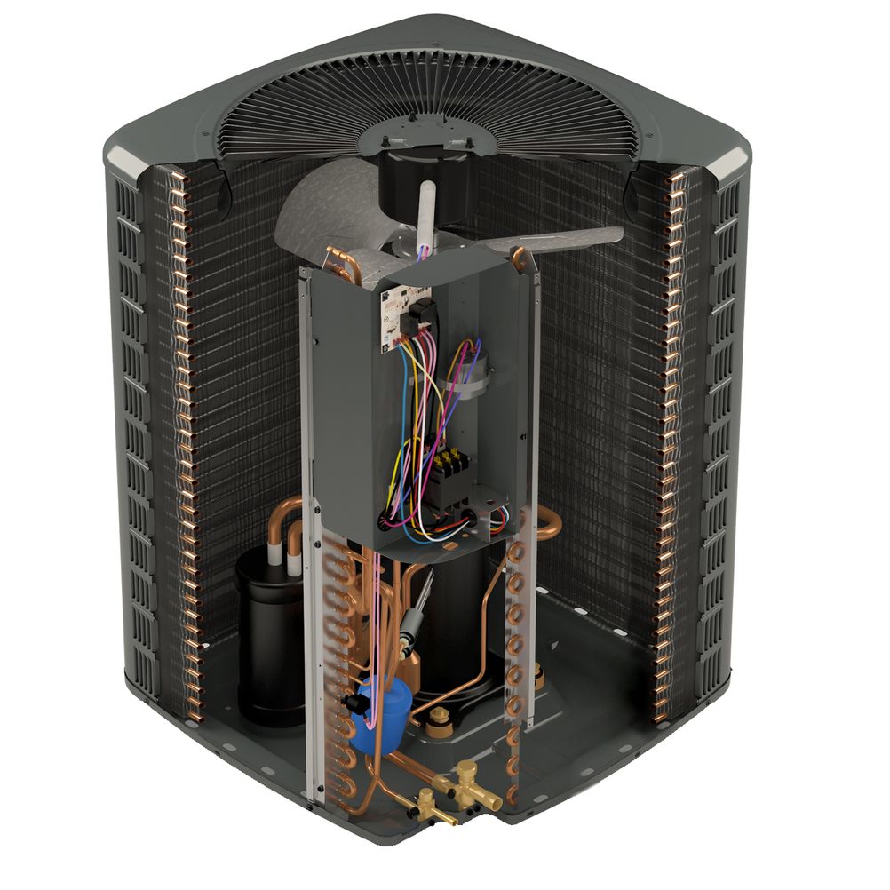 Goodman 2 Ton 14 SEER Single-Stage Air Conditioner Condenser GSX140251