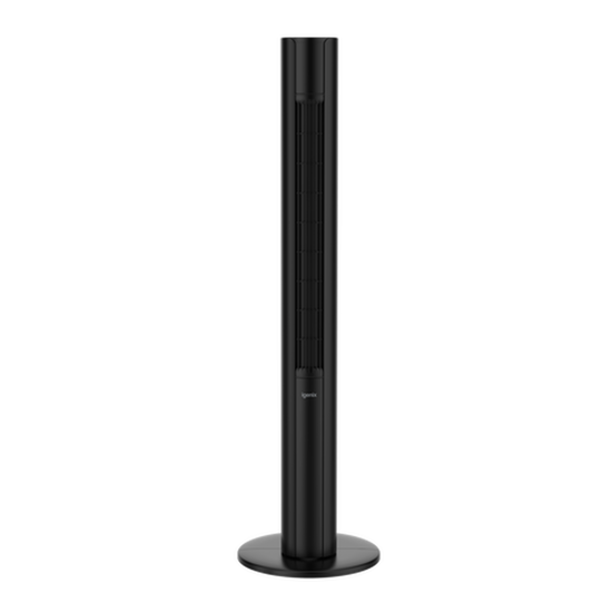 Igenix IGFD6143B Tall Tower Fan in Black