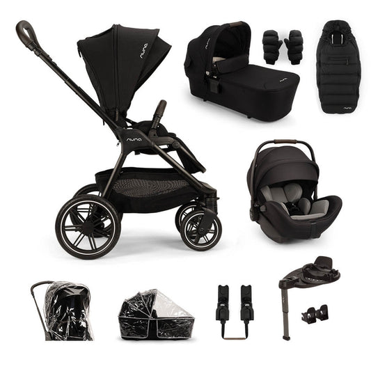 Nuna TRIV lx Arra Flex Bundle - Caviar