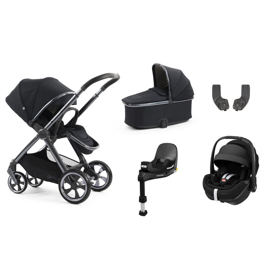 Babystyle Oyster 4 Luxury Pebble 360 Pro2 Bundle - Carbonite