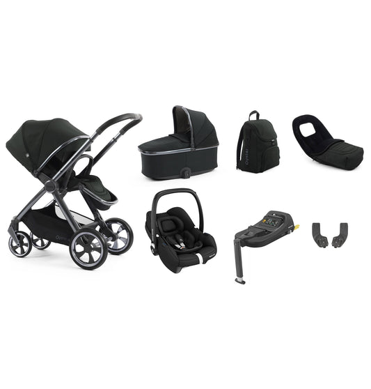 Babystyle Oyster 4 Luxury Maxi-Cosi Cabriofix Bundle - Black Olive