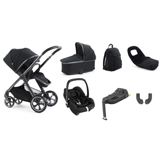 Babystyle Oyster 4 Luxury Maxi-Cosi Cabriofix Bundle - Carbonite
