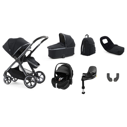 Babystyle Oyster 4 Luxury Pebble 360 Pro2 Bundle - Carbonite