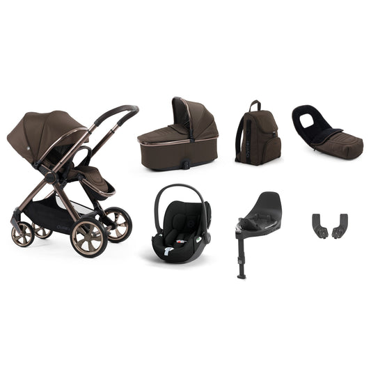 Babystyle Oyster 4 Luxury Cloud T Bundle - Chocolate Velvet