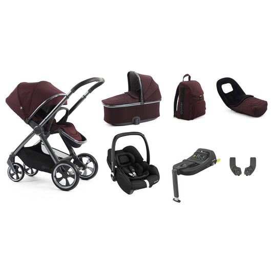 Babystyle Oyster 4 Luxury Maxi-Cosi Cabriofix Bundle - Mulberry