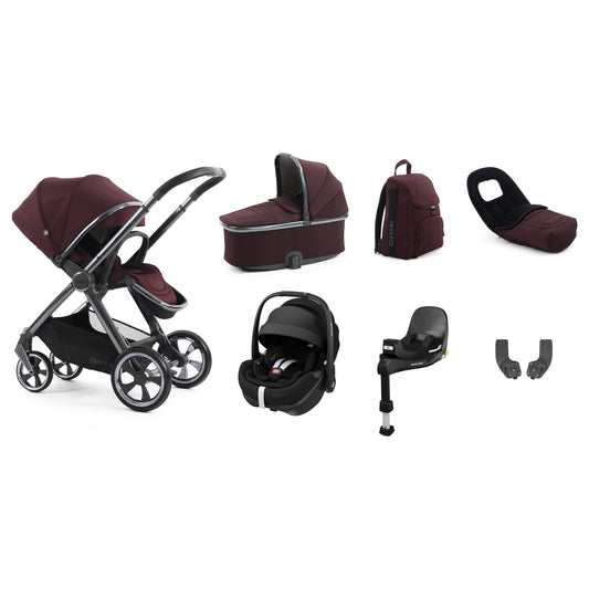 Babystyle Oyster 4 Luxury Pebble 360 Pro2 Bundle - Mulberry